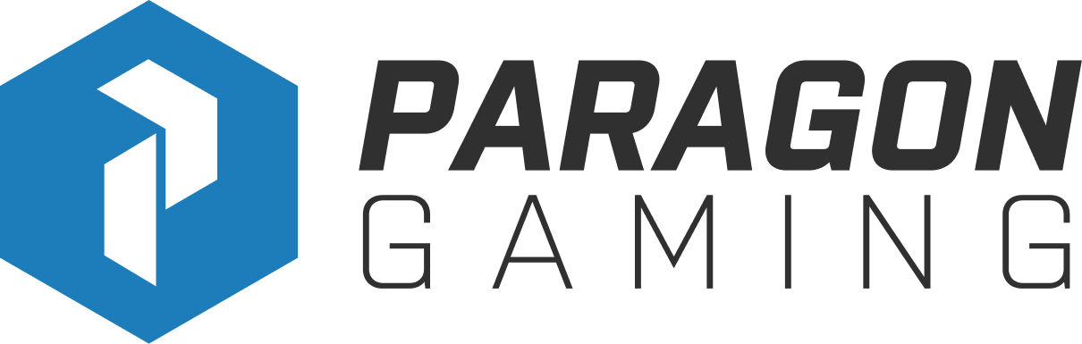 Paragon Gaming Black Text Logo