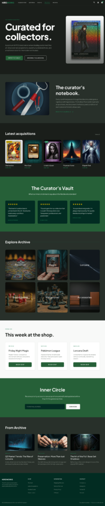 NW Homepage Showcase Dark (MN18 — Full Prompt + SG1 Design System)