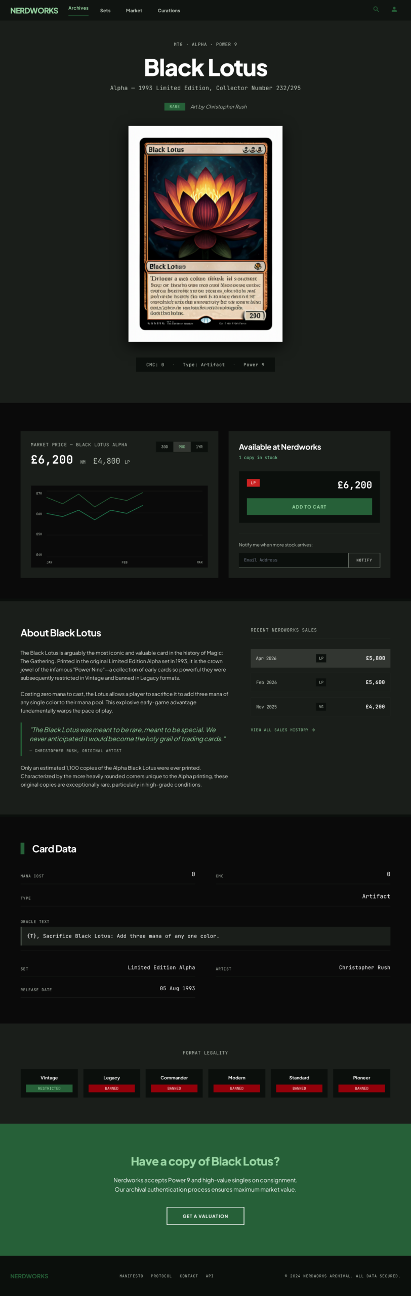 Singles Card Profile — Hero-Centric Layout