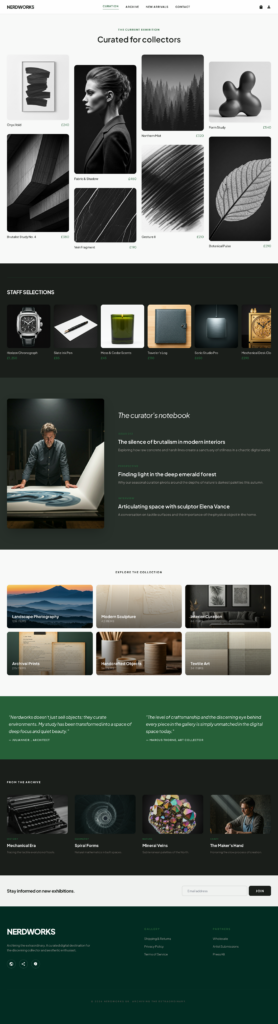 NW Homepage — The Gallery Wall