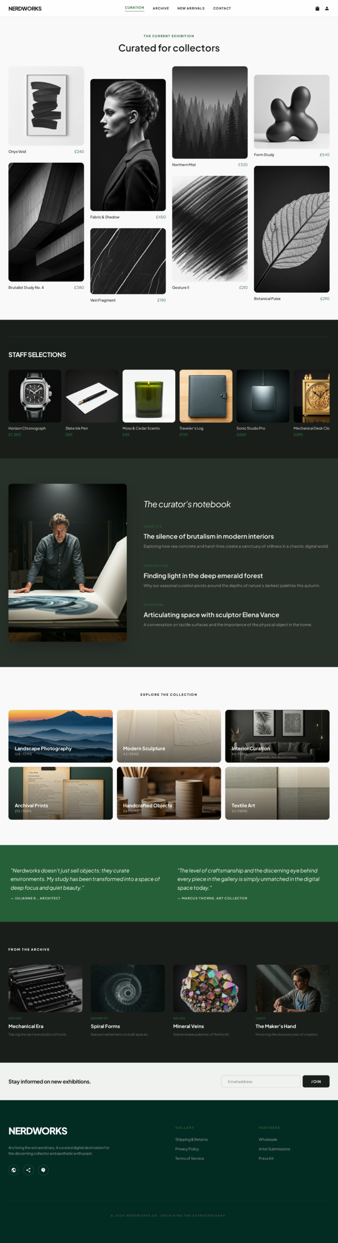 NW Homepage — The Gallery Wall