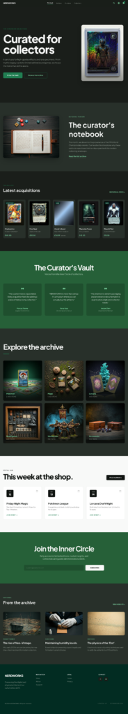 Homepage Showcase Dark (SG1 test)