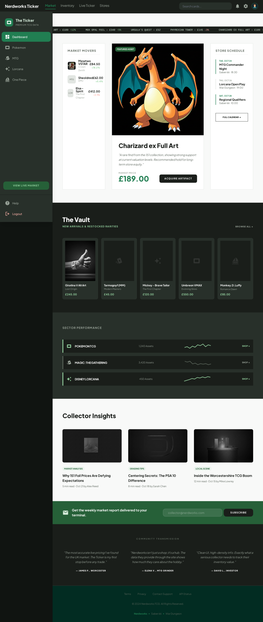 NW Homepage — The Ticker