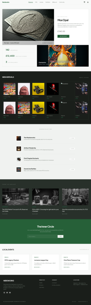 NW Homepage — The Vitrine