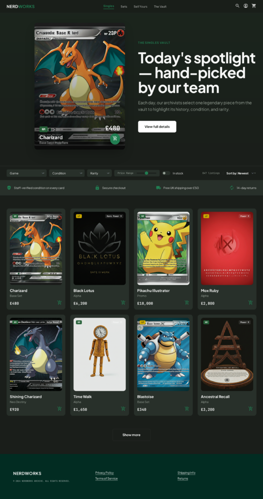 Singles Archive Variant B