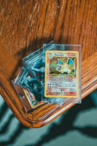 Trading Cards Pokemon Table