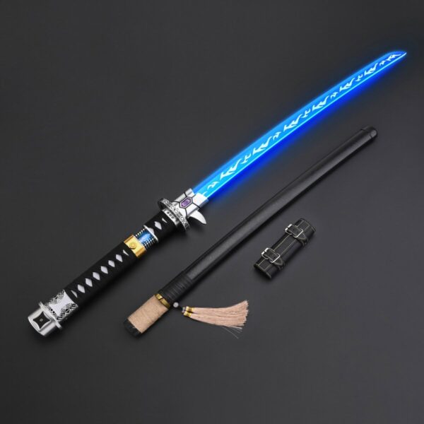 Dark Katana kyber crystal lightsaber