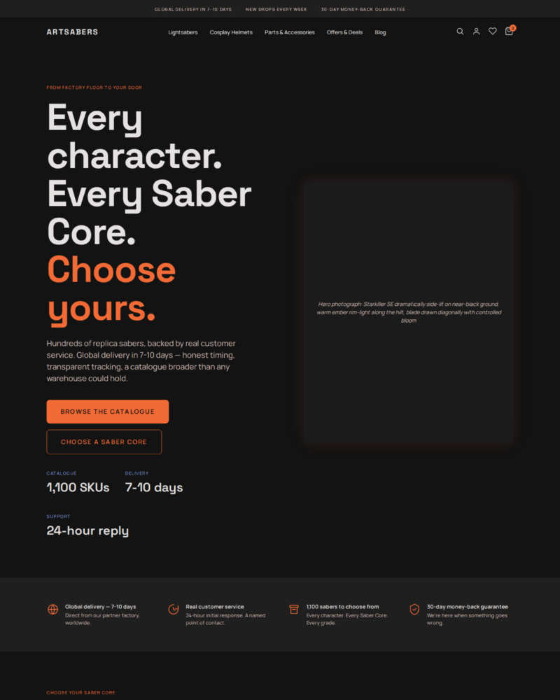 ARTSABERS — Homepage