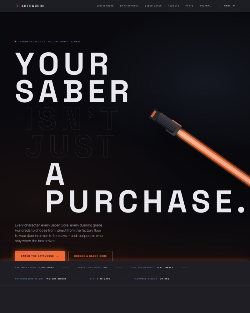 ARTSABERS — Homepage