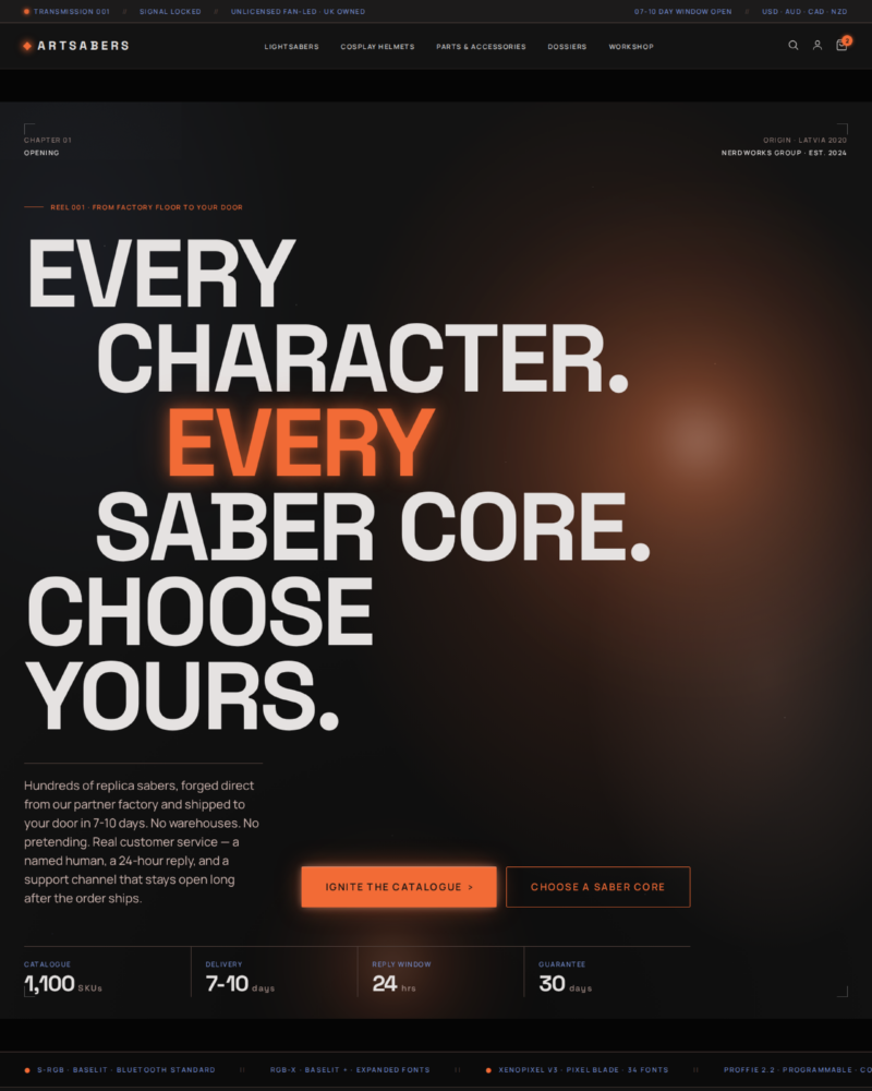 ARTSABERS — Homepage