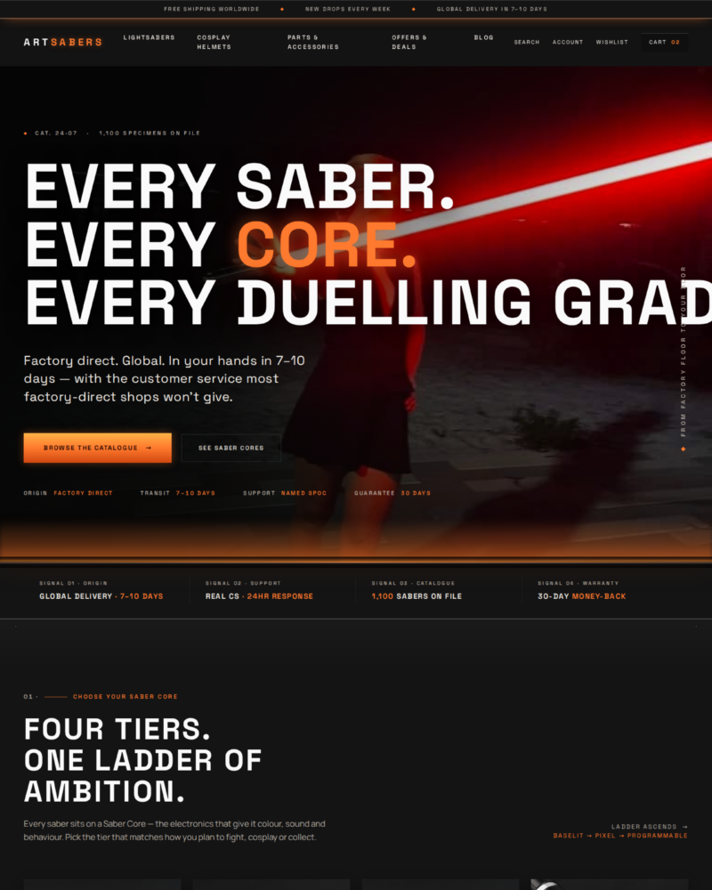 ARTSABERS — Homepage