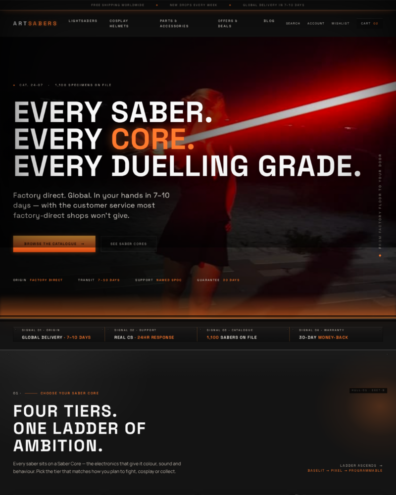 ARTSABERS — Homepage