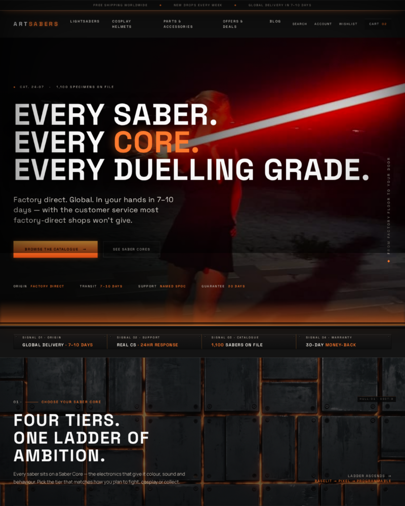 ARTSABERS — Homepage