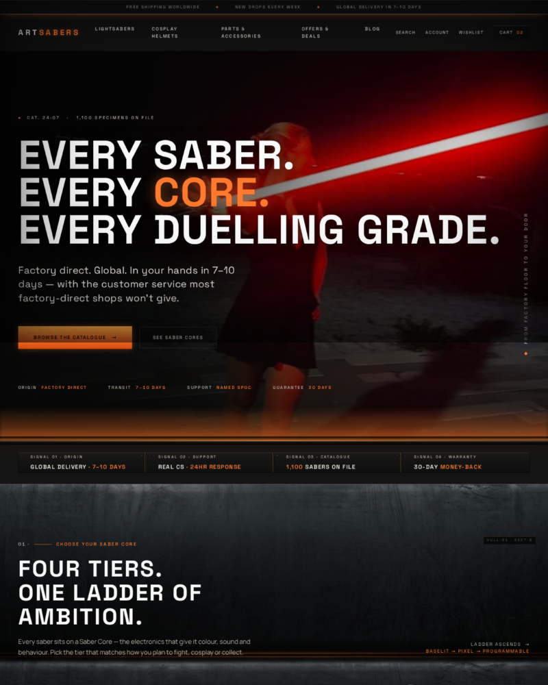 ARTSABERS — Homepage