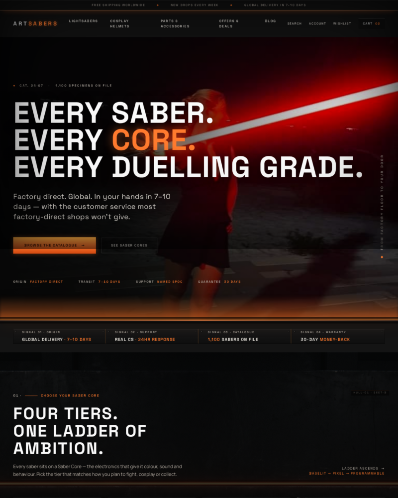 ARTSABERS — Homepage