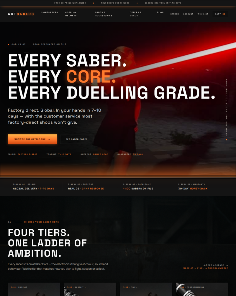 ARTSABERS — Homepage