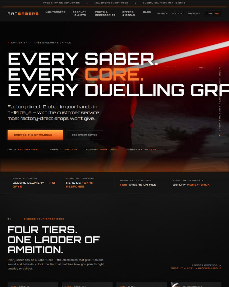 ARTSABERS — Homepage