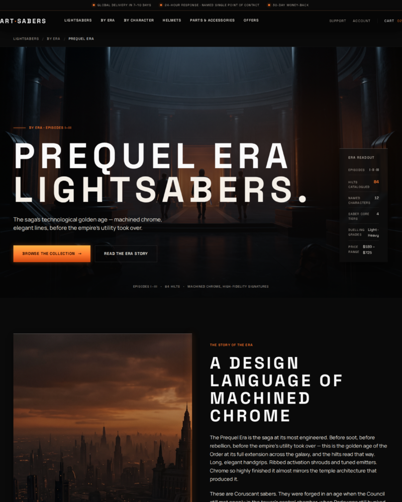 ARTSABERS — Character Era Category