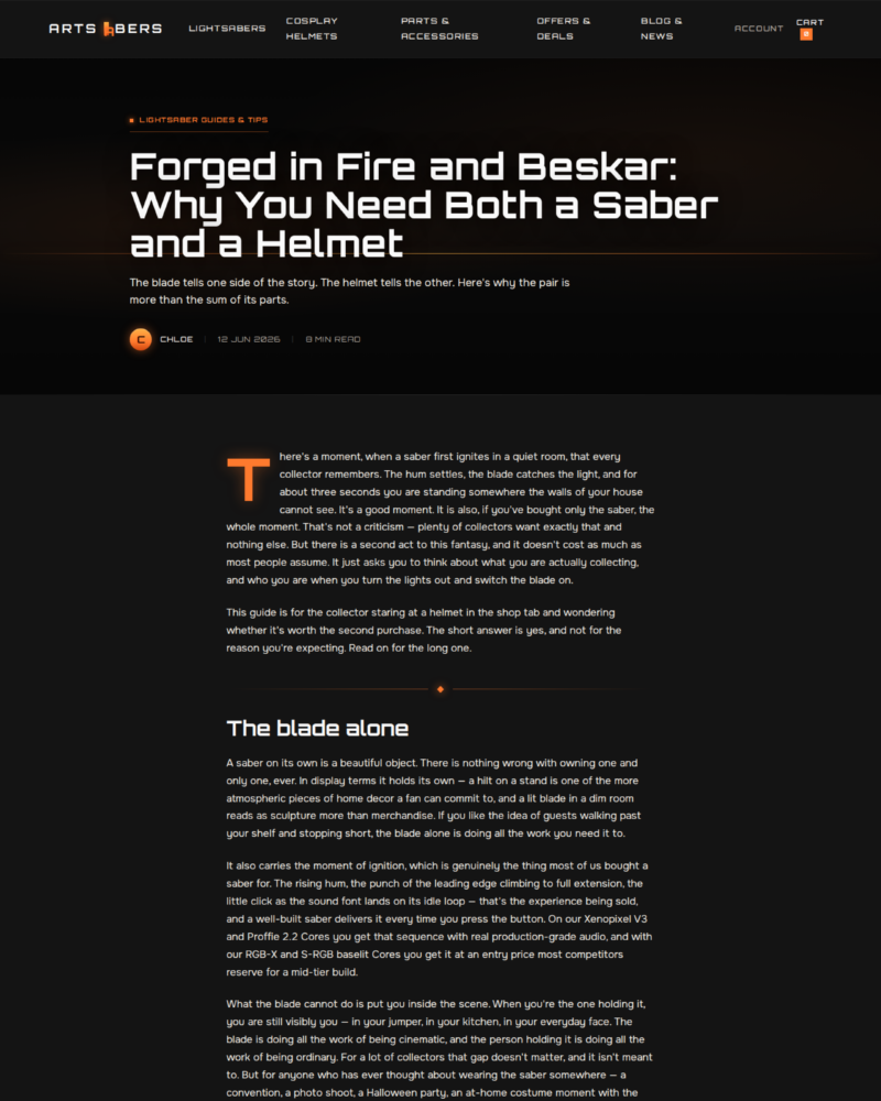 ARTSABERS — Article Mockup 2 · Guides & Tips ·