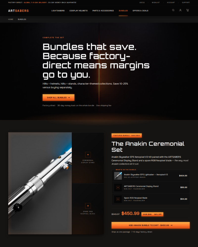ARTSABERS — Bundles ·