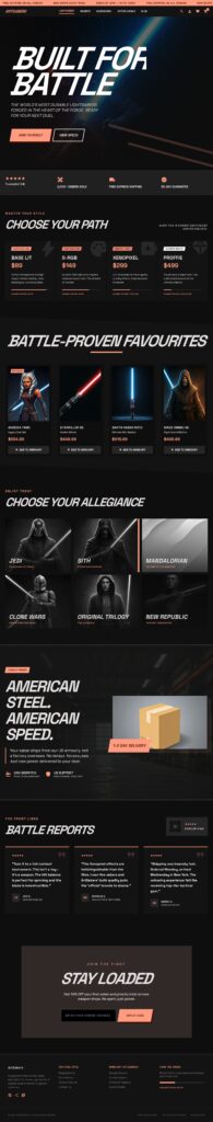 Homepage V8 Forge Flame